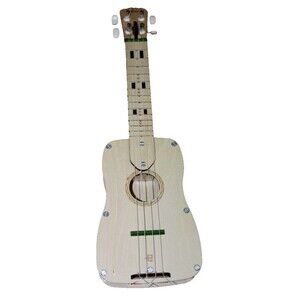 Kiwi Co Eureka Crate Wooden Ukulele Assembled Kit Tenor Uku Musical Instrument
